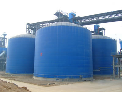 扎赉诺尔水泥钢板库改造